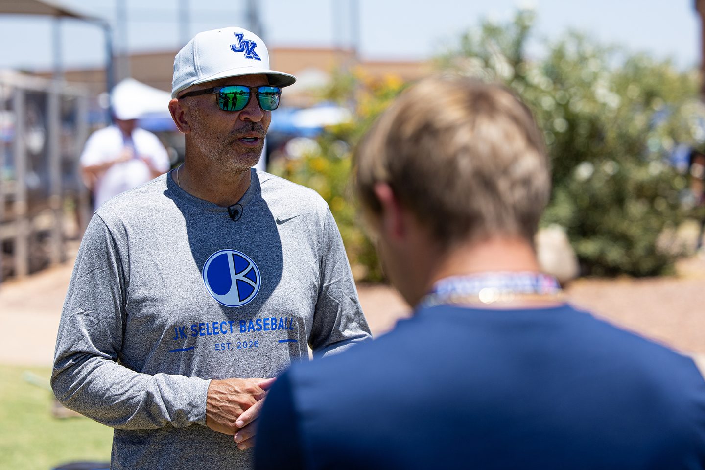 Jason Kidd Select Baseball players on the field