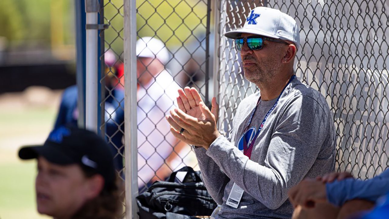 Jason Kidd at a Kidd Select Baseball event