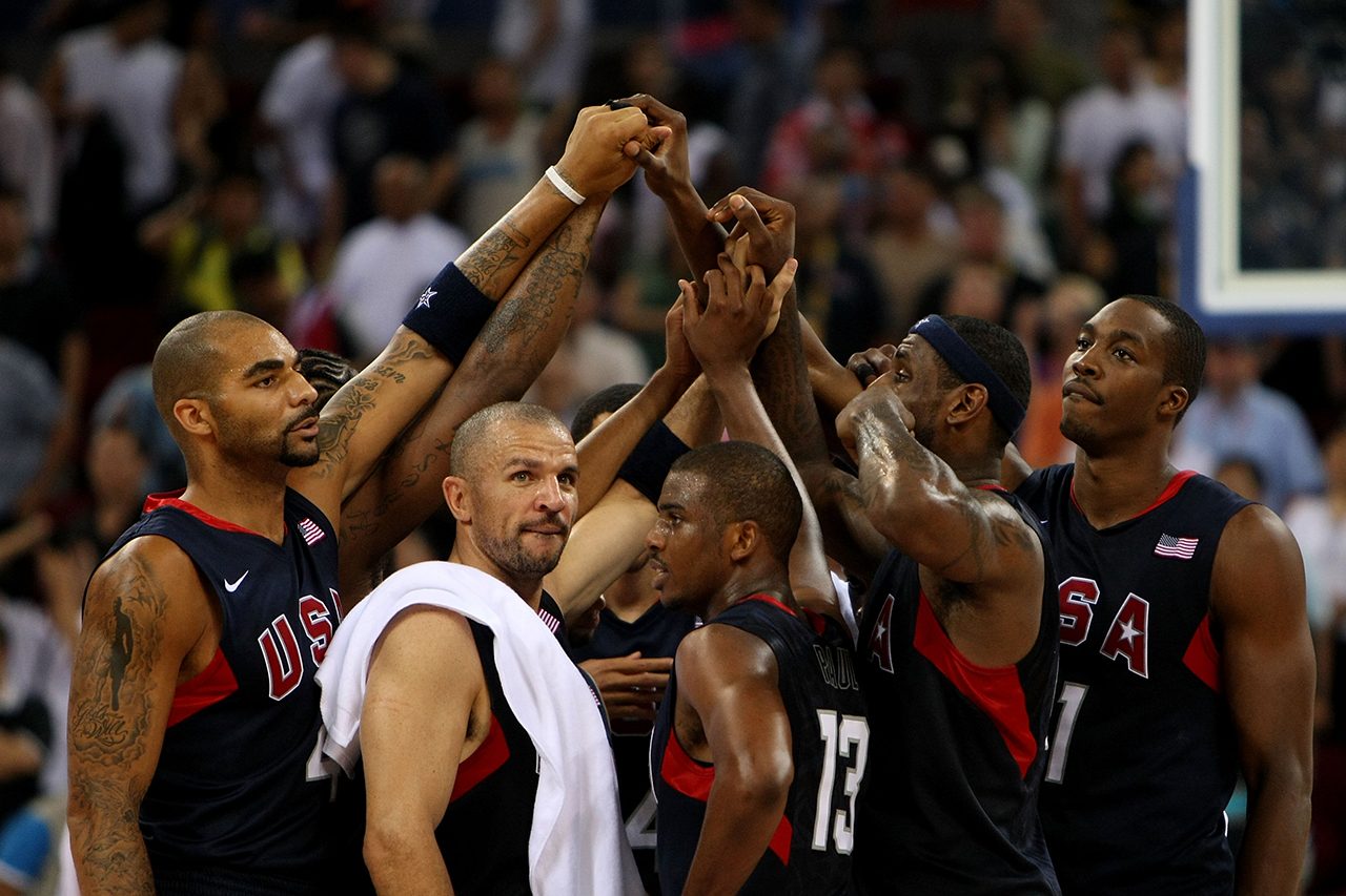 Jason Kidd in a USA Basketball uniform